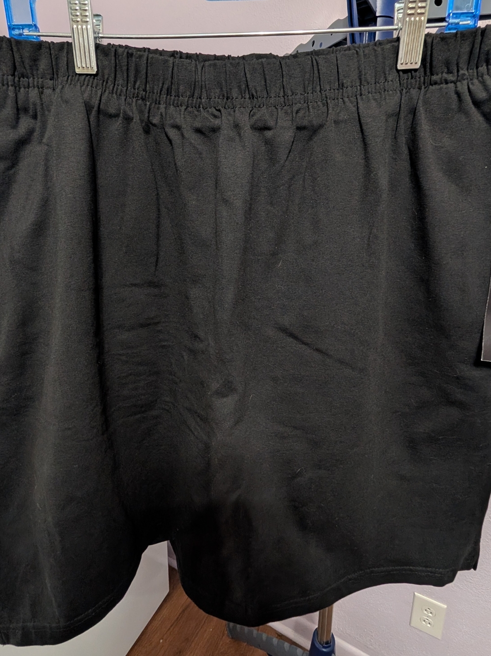 Jessica London Black Athletic Elastic-Waist Women's Skort